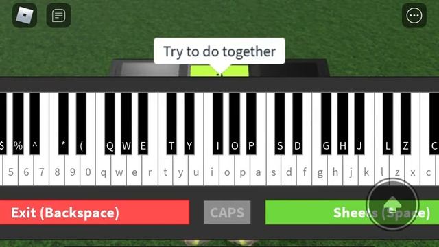 (OLD) How to play megalovania on roblox piano смотреть онлайн