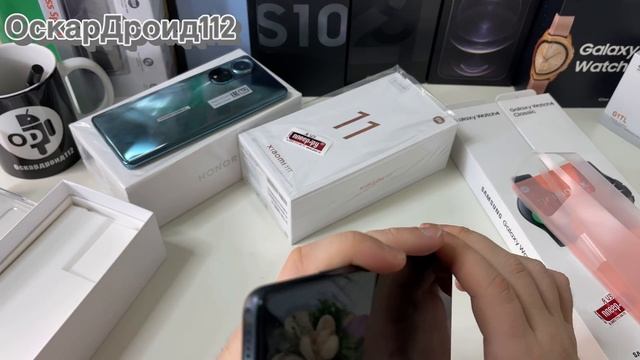 Сравниваю Honor 50 и Xiaomi 11T / Распаковываю Galaxy Watch 4 и Galaxy Watch 4 Classic! смотреть онлайн