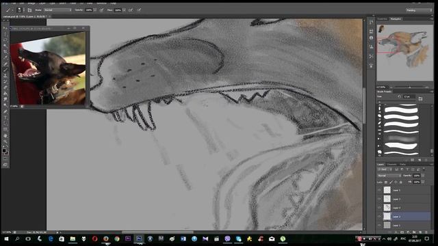 Speed Painting : zombie malinois (sketch) смотреть онлайн