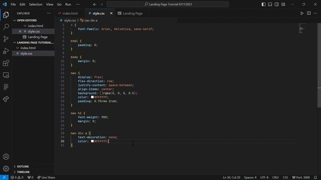 IT Tutorial: Simple Landing Page using HTML & CSS - Muhammad Kinan Ahsan X RPL | IDN IT Project смотреть онлайн
