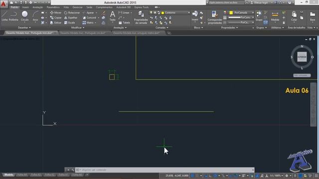 AutoCAD 2015 Português - Aula 06/15 - Nível Básico - Autocriativo смотреть онлайн