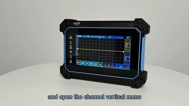 Hantek new product TO1000 Tablet oscilloscope DMM+OSC+AFG—How to adjust the sensitivity? смотреть онлайн