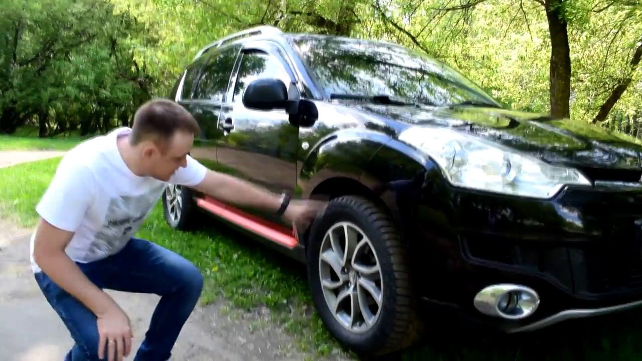 Кантри тест-драйв Citroen C-Crosser 2010 г.в. смотреть онлайн