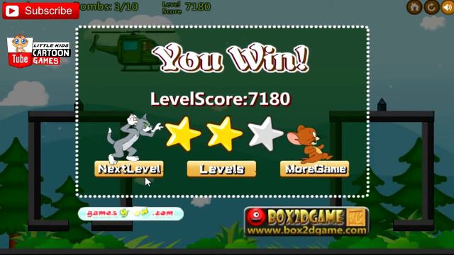 ღ Tom and Jerry Bombing Helicopter ღ Tom and Jerry Games for Kids ღ Baby Games ღ LITTLE KIDS смотреть онлайн