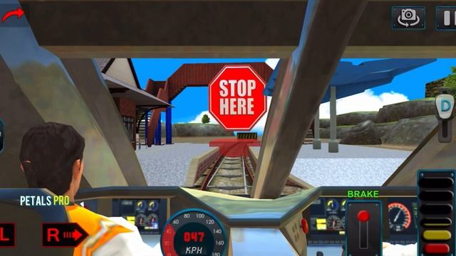 Under water Bullet Train Simulation | Under water Railway Train Games | Gameplay смотреть онлайн