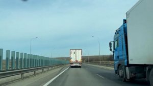 Трасса М-4 Дон 200 км/ч Таймлапс