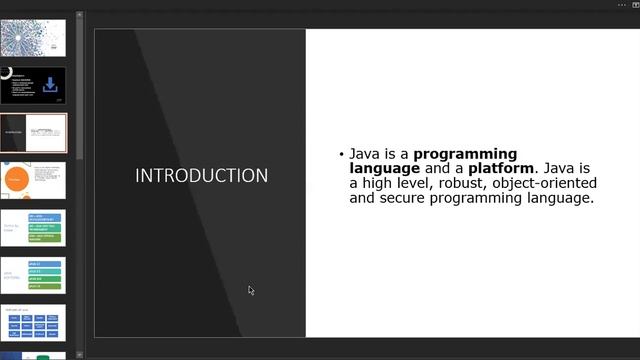 ECE JAVA CLASS 1 DATE:17/05/2021