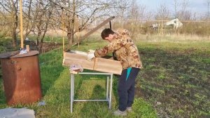 СОЛНЕЧНАЯ ВОСКОТОПКА своими руками #пчелы #хобби #пчеловодство #пасека #воскотопка