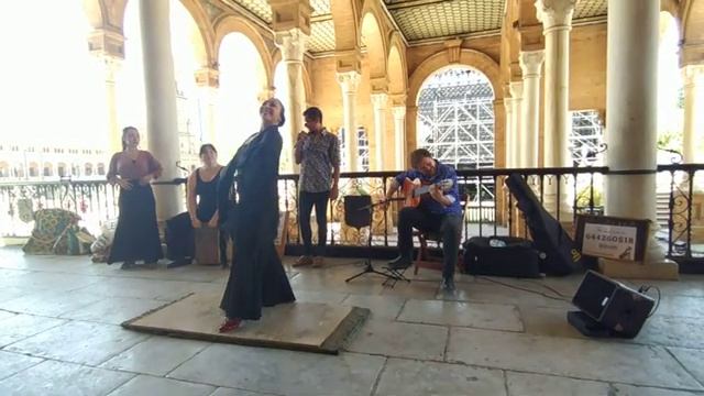 Julio 2023 Ep.95 | La Flamenco Dance Open Show | Plaza de España #sevillanas #flamenco #plazaespaña смотреть онлайн