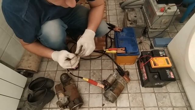 Как проверить стартер Москвич-412 и лайфхак смотреть онлайн