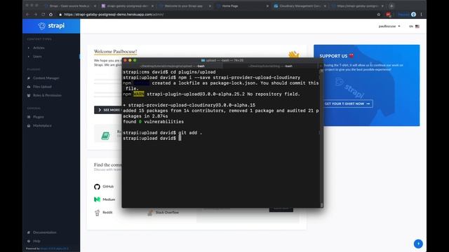 10) Learn Gatsby w/ Strapi - Set-up Cloudinary & Netlify Predeploy смотреть онлайн
