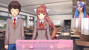 ИГРА ПРОТИВ САЁРИ? ? Doki doki literature club: RainClouds #3