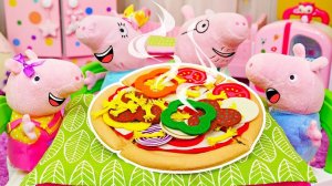 Приключения Пеппы – Доставка пиццы  Видео для детей про игрушки Свинка Пеппа на русском языке