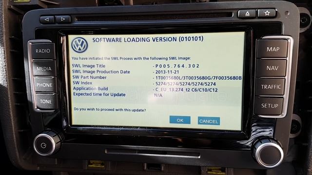 RNS 510 firmware update (1) смотреть онлайн