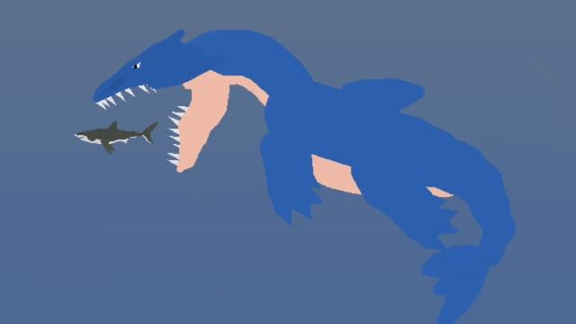 HUNGRY SHARK EVOLUTION : loch ness monster (plesiosaur) stk showcase / stick nodes смотреть онлайн