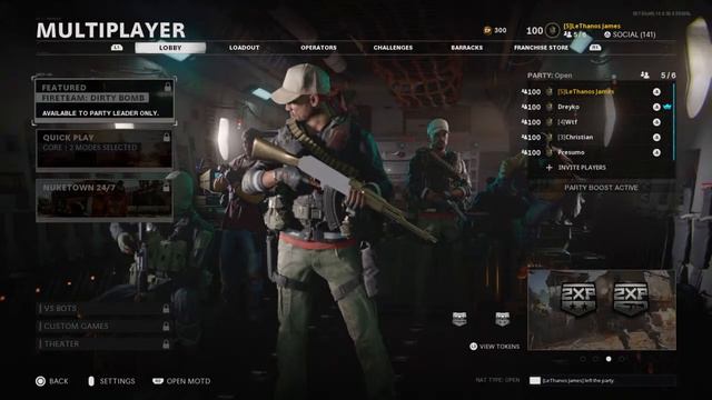 BLACK OPS COLD WAR 2X XP&WEAPON XP! XP/CAMO LOBBY! JOIN UP! (ROAD TO 500 SUBSCRIBERS) смотреть онлайн
