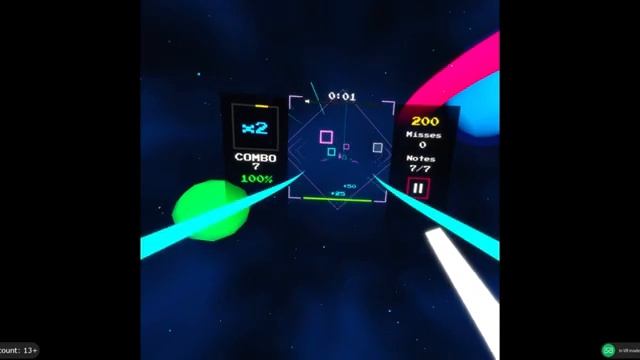 Sound Space in VR ROBLOX смотреть онлайн