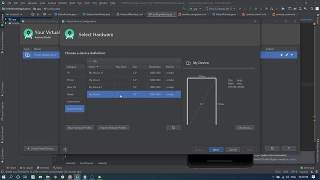 Android application development Tutorial in Kannada #4 - How to Create AVD (Android Virtual Device) смотреть онлайн
