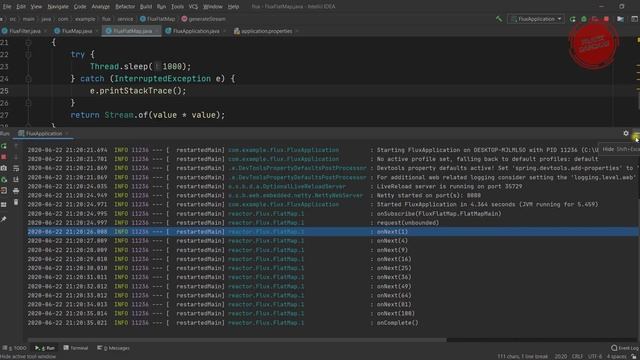 5. SpringBoot |WebFlux |ProjectReactor |Map |FlatMap | SequentialMap| ConcatMap |Parallel Processin смотреть онлайн