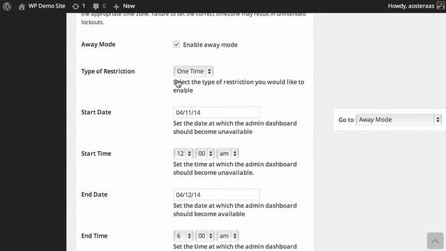 iThemes Security for WordPress: Configuring Away Mode смотреть онлайн