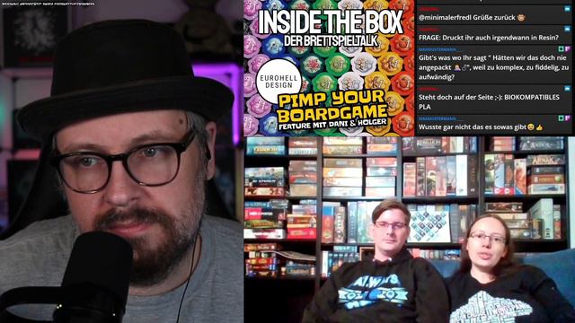Inside The Box 📦 Pimp Your Boardgame mit Dani & Holger von Eurohell Design | Brettspieltalk смотреть онлайн
