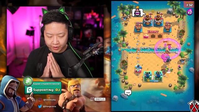 WINNING with the WORST Deck in Clash Royale History ? смотреть онлайн