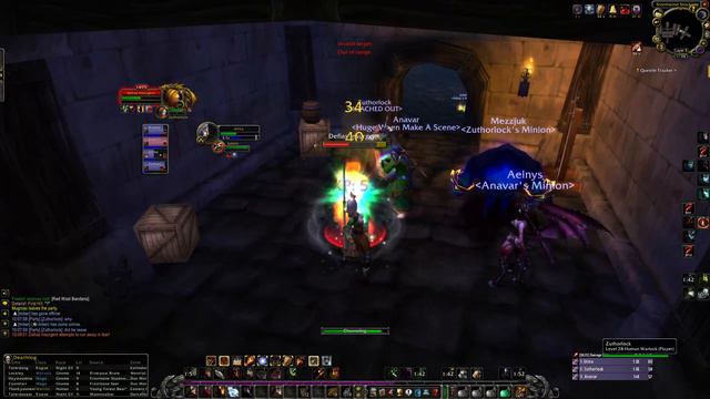 Stockades tank grief Hardcore WoW смотреть онлайн