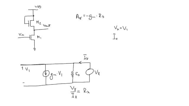 Усилитель с общим истоком - диодная нагрузка смотреть онлайн