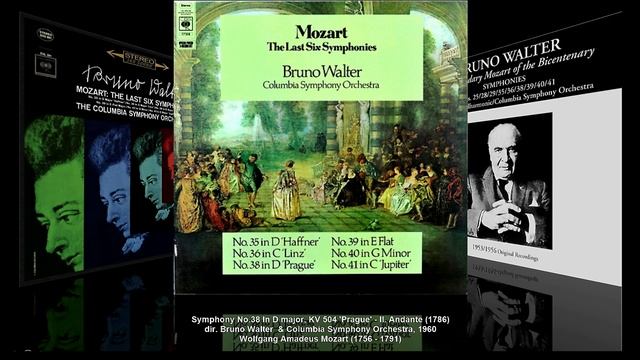 W.A. Mozart - Symphony No.36 in D major, K.504 “Prague” (dir. Bruno Walter, 1960) смотреть онлайн
