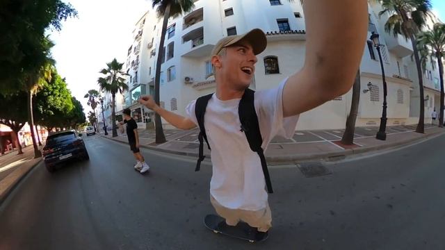 Me agarro a COCHES DE MULTIMILLONARIOS en skate смотреть онлайн