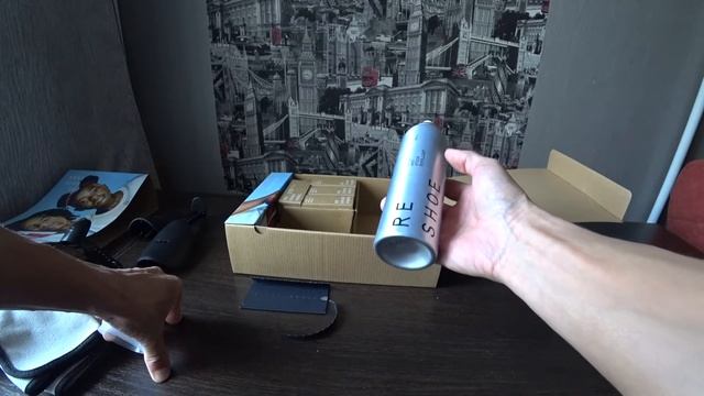 Распаковка набора для чистки кроссовок RESHOEVN8R