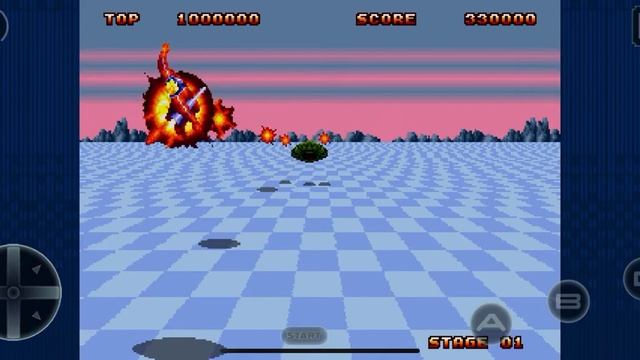 SEGA SPACE HARRIER II GAMEPLAY WALKTHROUGH IOS IPHONE XR 2020 CLASSIC MOBILE GAME смотреть онлайн