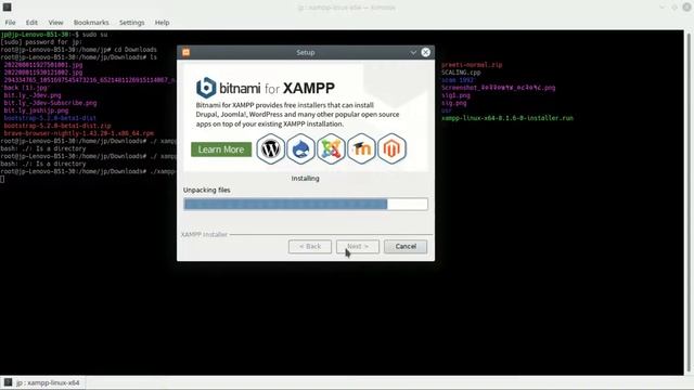 How to install Xampp in Ubuntu Linux | Run Local Host My PhpAdmin | смотреть онлайн