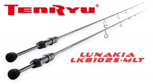 Обзор спиннинга TenRyu Lunakia LK6102S-MLT.