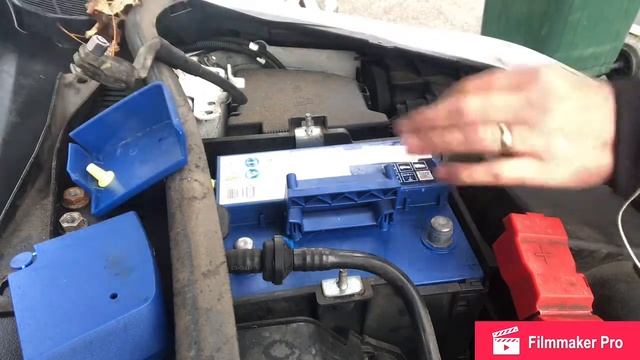 Ford Fiesta Mk7 1.25 Battery Replacement смотреть онлайн