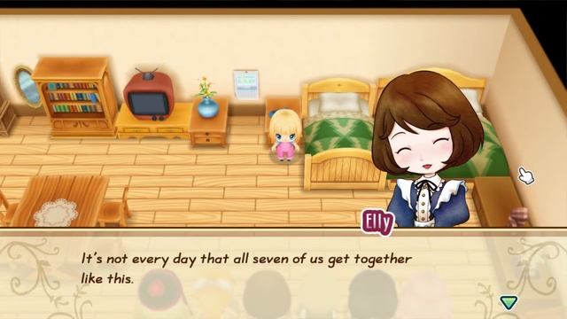 Sleep over cut-scene Story of Seasons Friends of Mineral Town смотреть онлайн