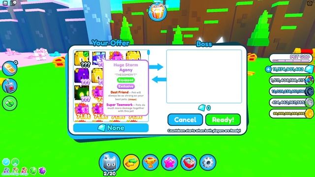 ПЕРВЫЕ В МИРЕ НОВЫЕ HUGE ПЕТЫ В PET SIMULATOR X В РОБЛОКС! ROBLOX смотреть онлайн