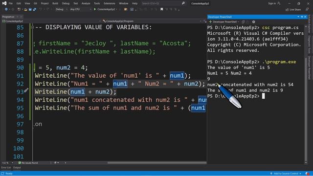 C# TUTORIAL #3| VARIABLES | DATA TYPES | CONSOLE APP | CONSTANT | Tagalog | English | Filipino| 202 смотреть онлайн