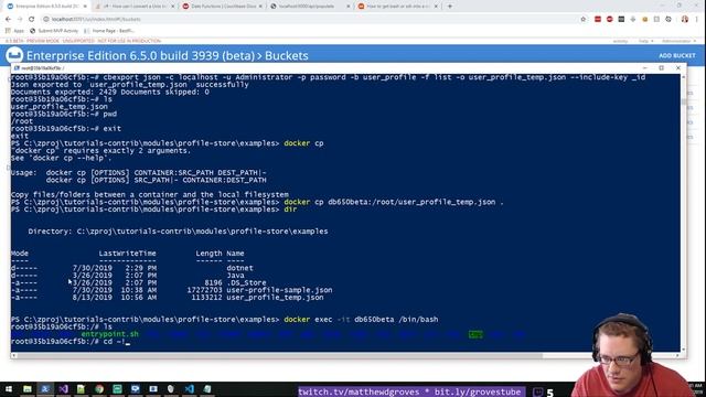 Live Coding with Matt Groves - Episode 26 - Windowing functions wrap-up, Twitch bot stuff, your que смотреть онлайн
