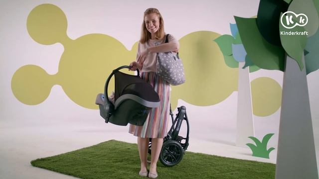 XMOOV 3 in 1-Kinderwagen von Kinderkraft bis 22 kg | mit Kindersitz смотреть онлайн