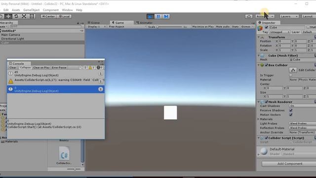 Lec-15 Unity3d c# game development tutorial in hindi HideInInspector,SerializeField property in смотреть онлайн