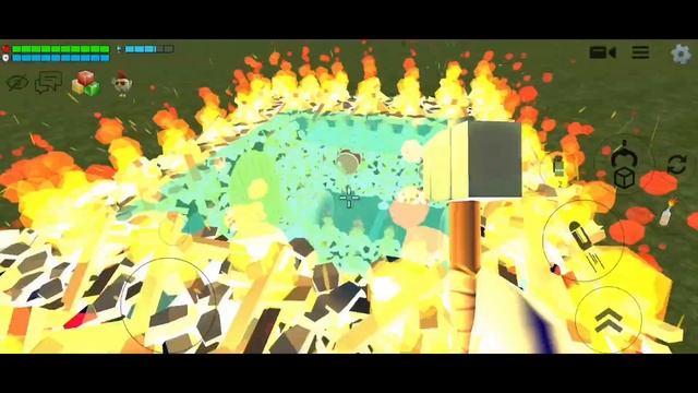 Fire Turned Into Fire Car ? | Chicken Gun