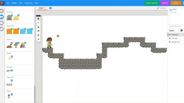Gamefroot Tutorial 1 - A Simple Game Character