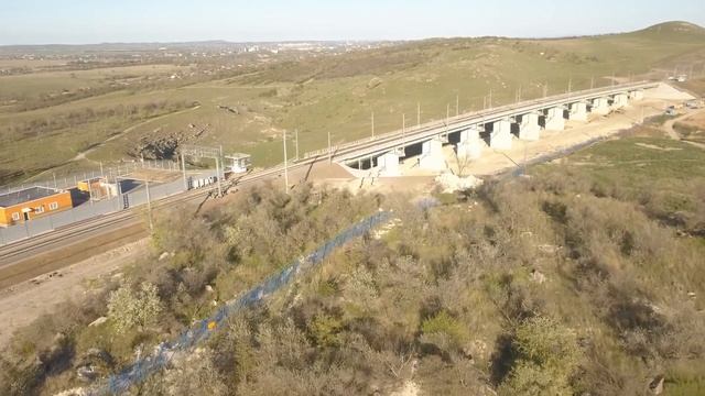 Керчь и её окрестности. #114 Бигельский виадук. смотреть онлайн