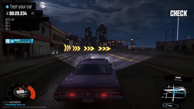 The CREW CHEVROLET IMPALA SPORT SEDAN 1967 Test Drive