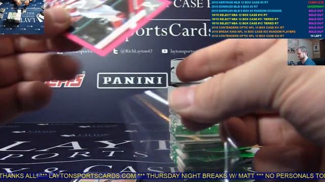 2019 Panini Donruss Baseball Hobby 8 Box Break #3 - RANDOM TEAMS смотреть онлайн