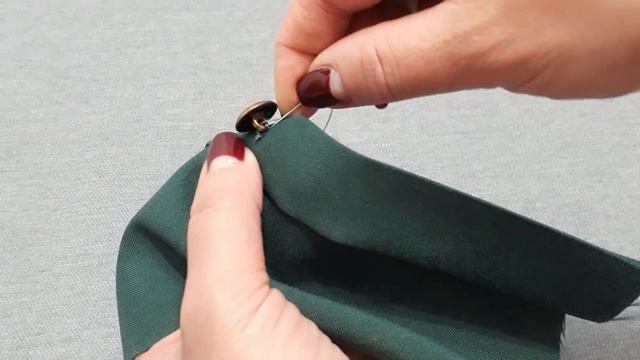 Как правильно пришить пуговицу на ножке.mp4 смотреть онлайн