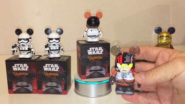 NEW STAR WARS VINYLMATION FIGURES SERIES 1 - THE DISNEY STORE смотреть онлайн