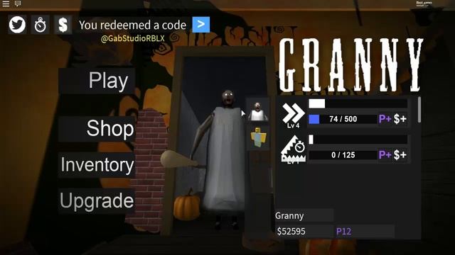 Новые коды сландермена бабушка гренни в роблокс SLENDERMAN Granny Roblox смотреть онлайн