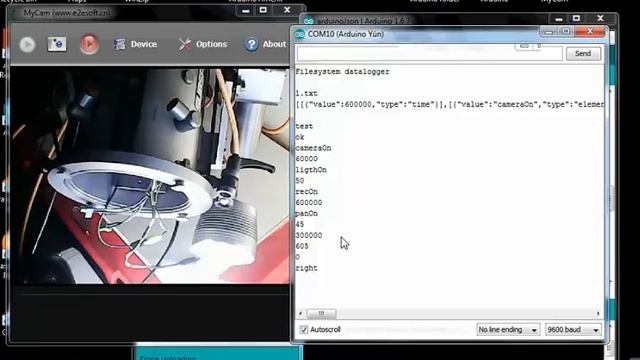 remote control of Submarine by sending reconfigured JSON format from dashboard смотреть онлайн